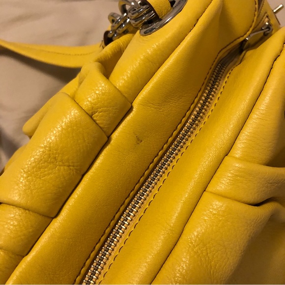 Brand New Maxx New York Pleated Shoulder Bag - Picture 4 of 6